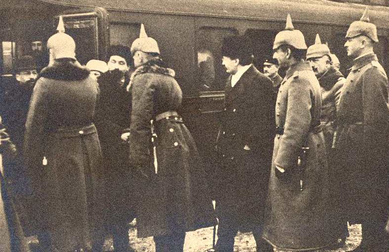 Лев Троцкий в Бресте, Лев Троцкий в Брест-Литовске