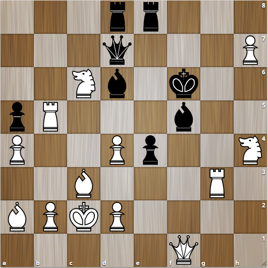 белые начинают и выигрывают