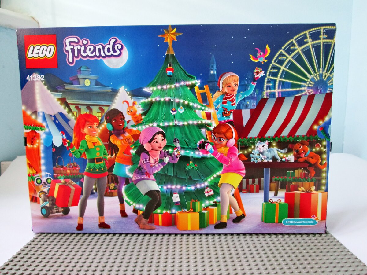 Знакомимся со всеми рождественскими подарками календаря Lego для девочек серии "Подружки". В чем отличие от 2018 года?