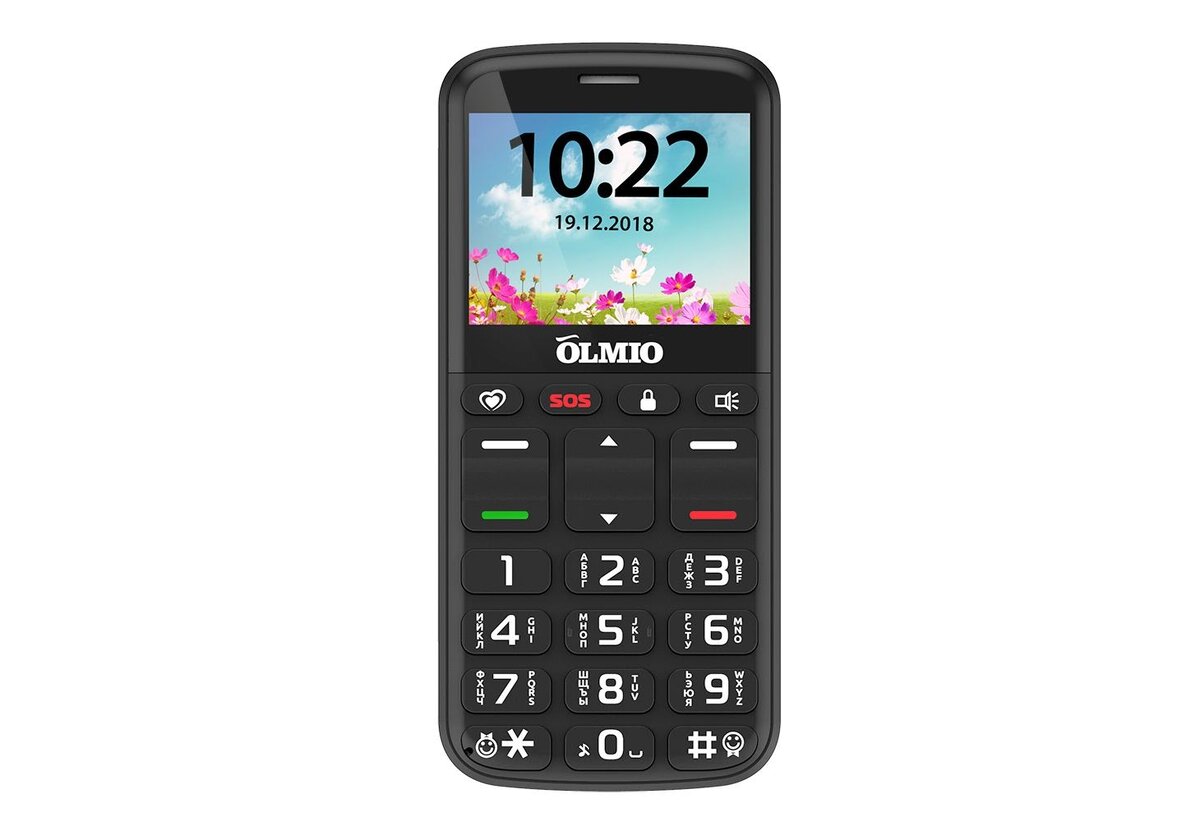 OLMIO C27 с мощным фонариком