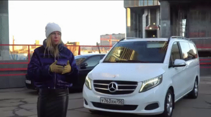 Лиса Рулит. Мерседес Эвелины Блёданс