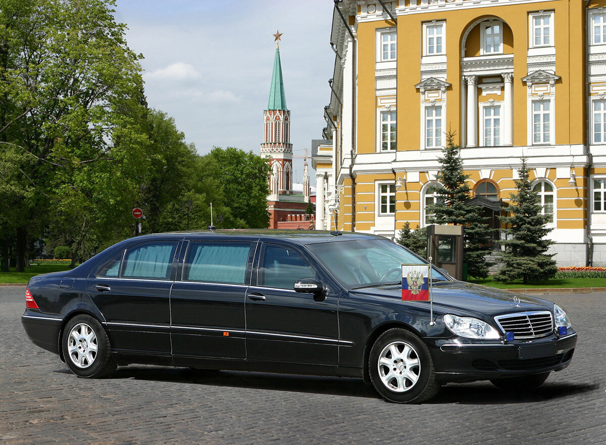 Mercedes Pullman s600 Guard Путина