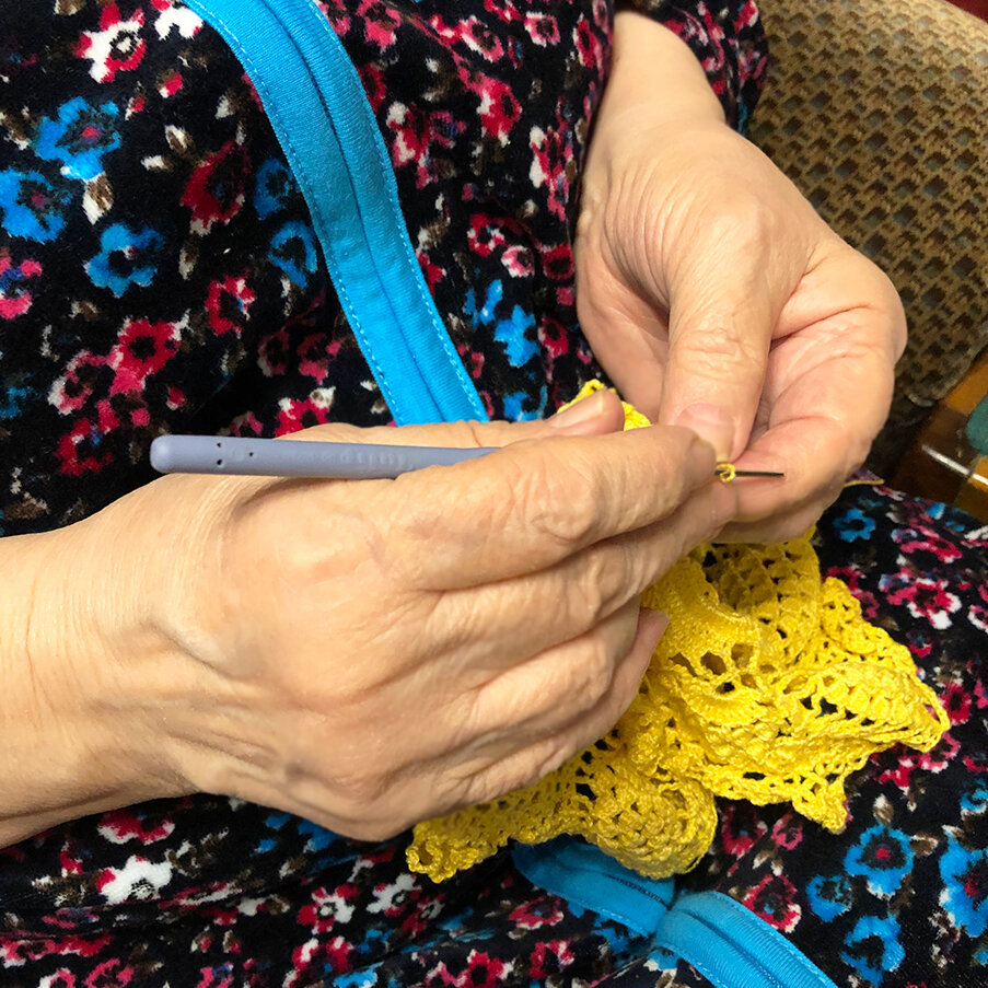 Эти любящие руки так много для нас сделали!