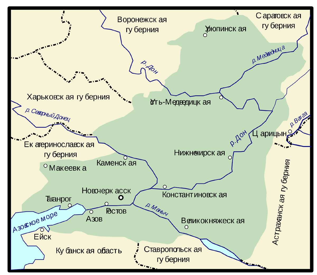 Территория войска Донского. Область войска Донского до 1917 года карта. Область войска Донского карта. Область войска Донского до 1917.