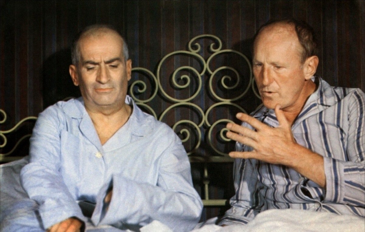 Бурвиль и Луи де Фюнес. фото взято из сети интернет