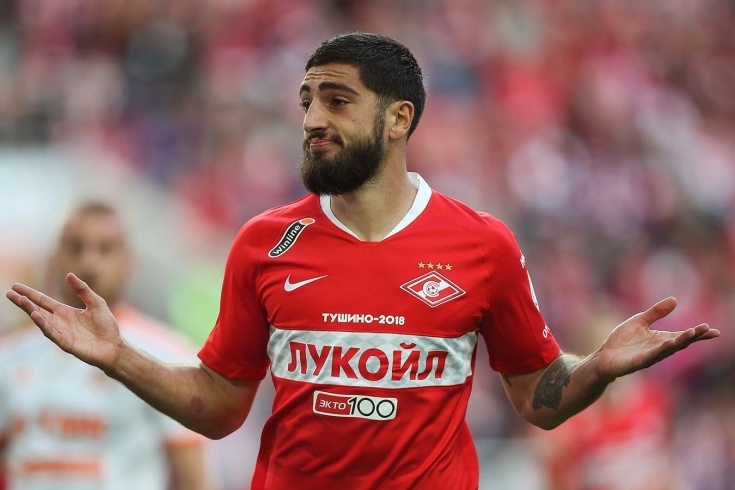 "Спартак" не продает Самюэля Жиго ни за какие деньги. Фото - "Чемпионат".