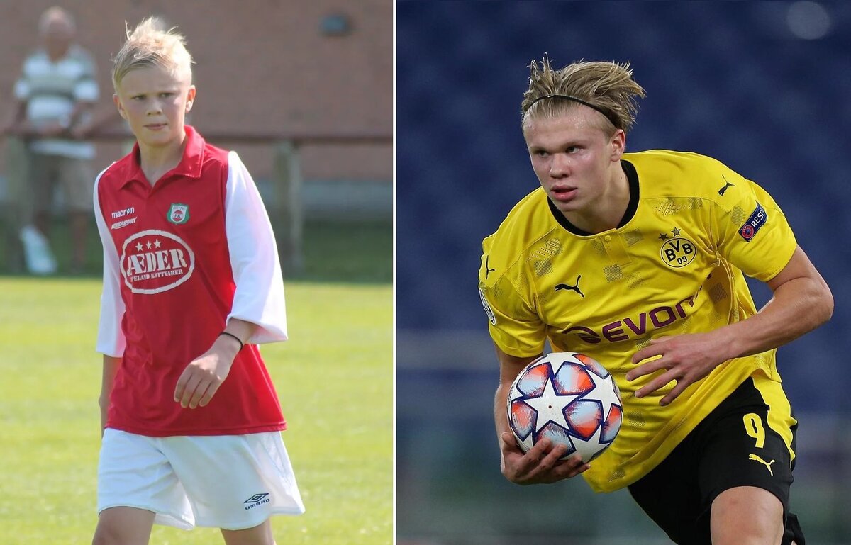 Эрлинг Холанн - в детстве и сейчас: