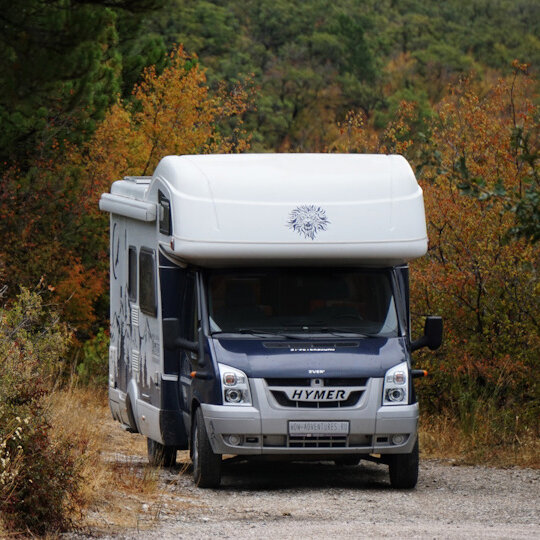 Hymer Camp 682 CL "Рыжик" на просторах России