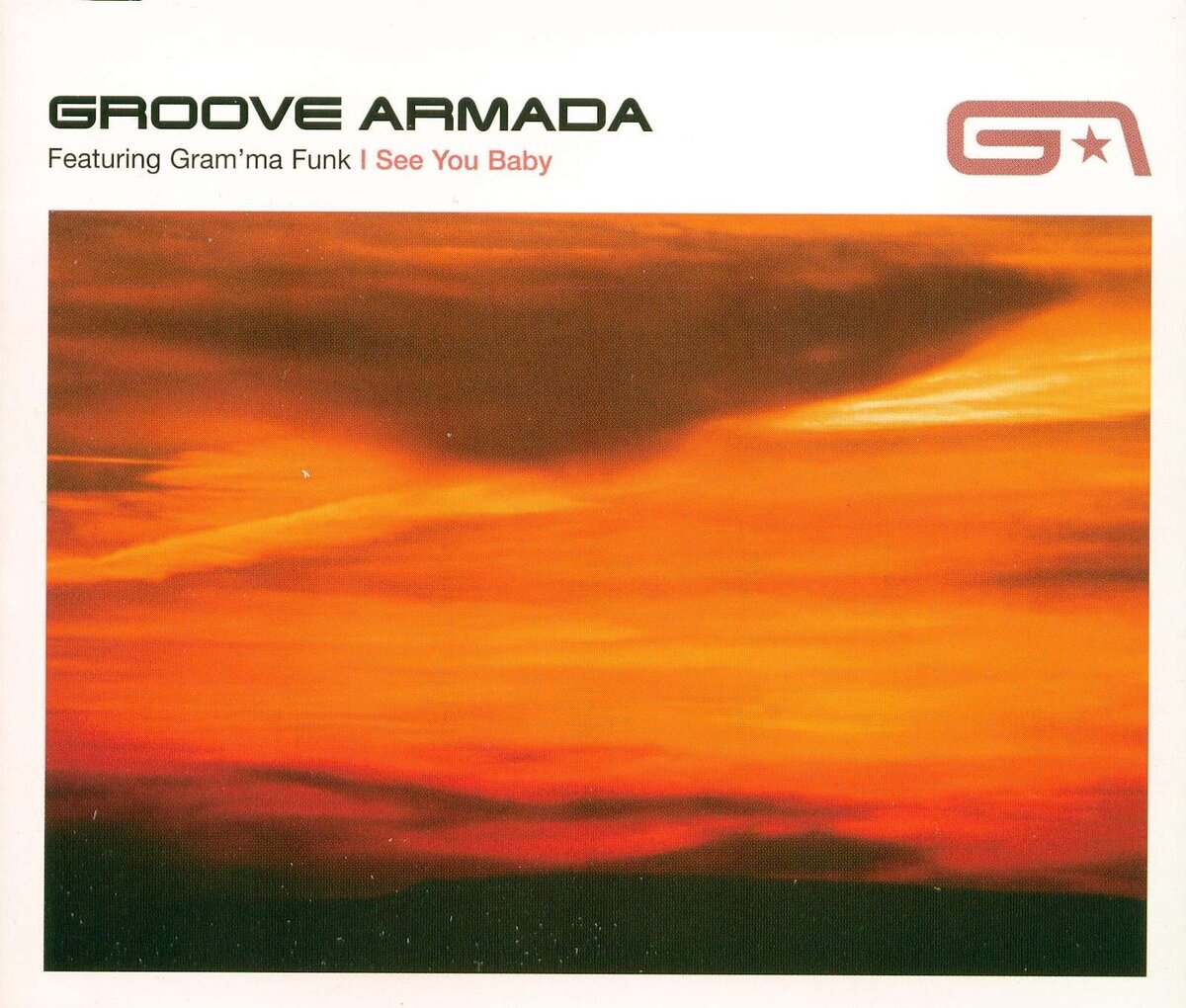 Обложка сингла "I See You Baby" британского дуэта электронной музыки Groove Armada