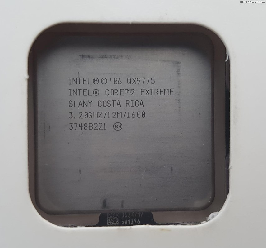 Обратите внимание на маркировку процессора: год тут указан как 2006