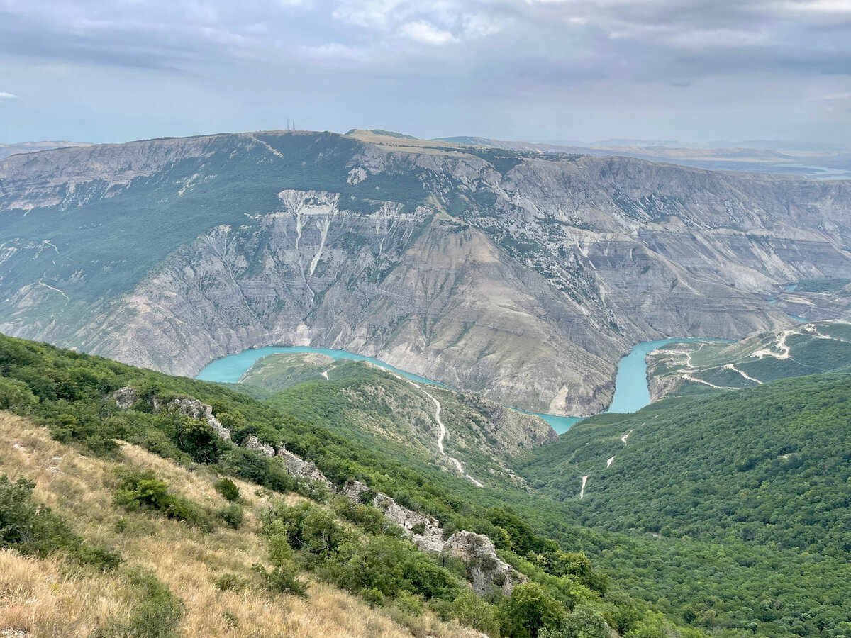 Дагестан Махачкала дорога с в Сулакский каньон