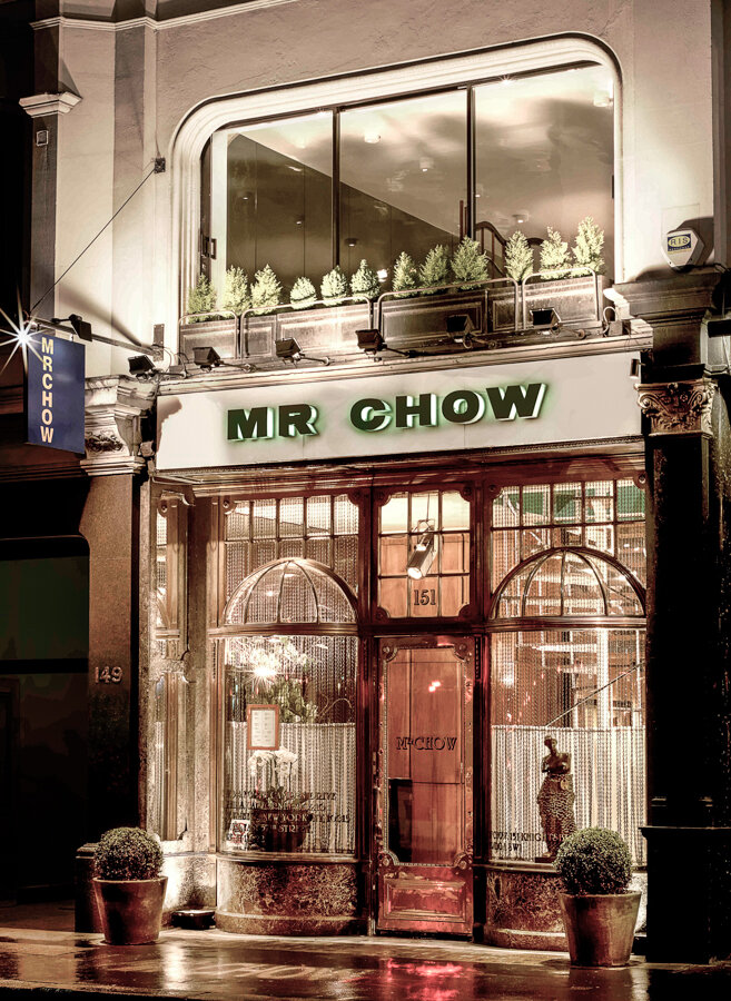 Ресторан "Mr Chow" в Лондоне 