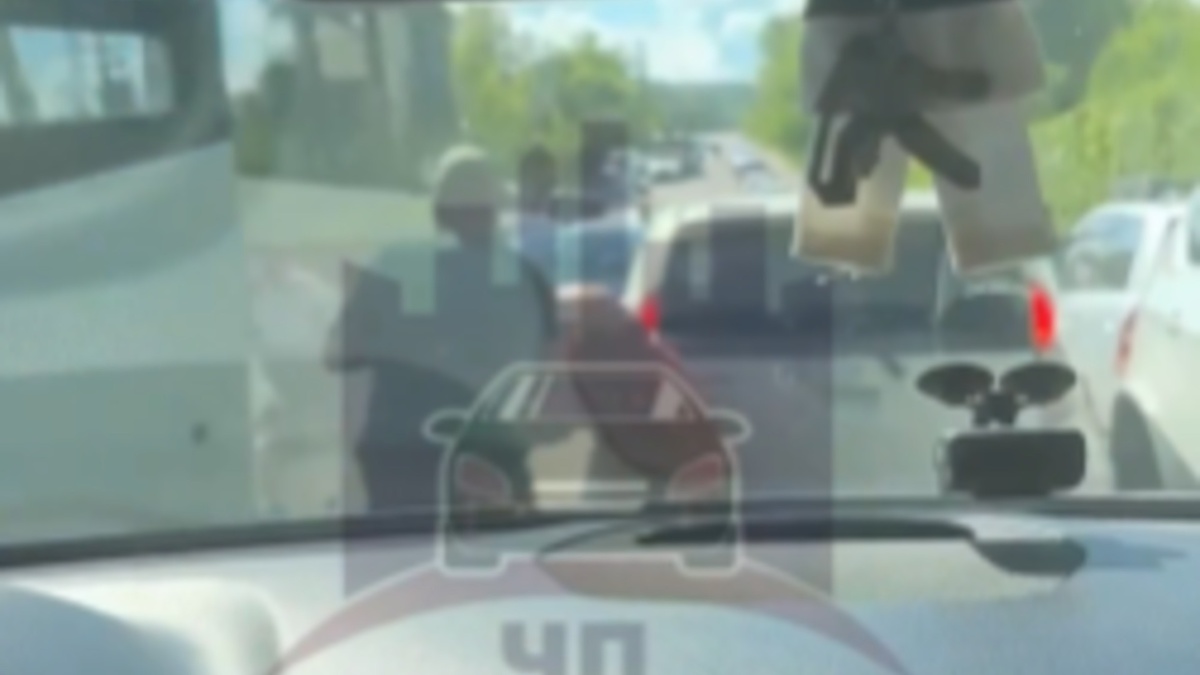     22 июля напротив пляжного парка «Прищепка» на Садовой водитель Peugeot вытащил водителя из автобуса для разборок.