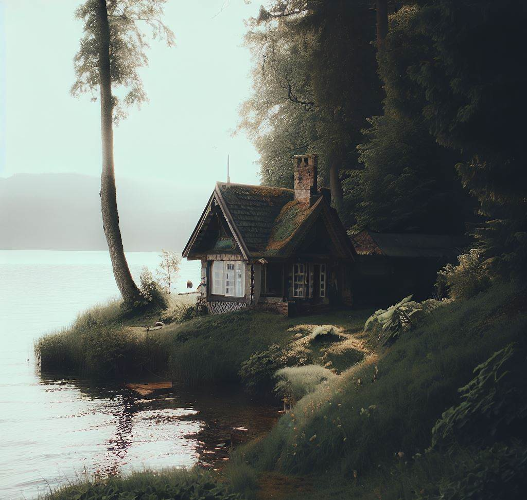 «Домик на берегу озера», рассказ 