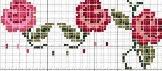 Схема легкой вышивки