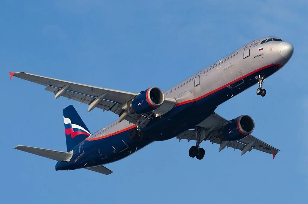 Airbus A321, 89400 кг, 2 пилота, 7 бортпроводников, 210 пассажиров (фото из открытых источников)