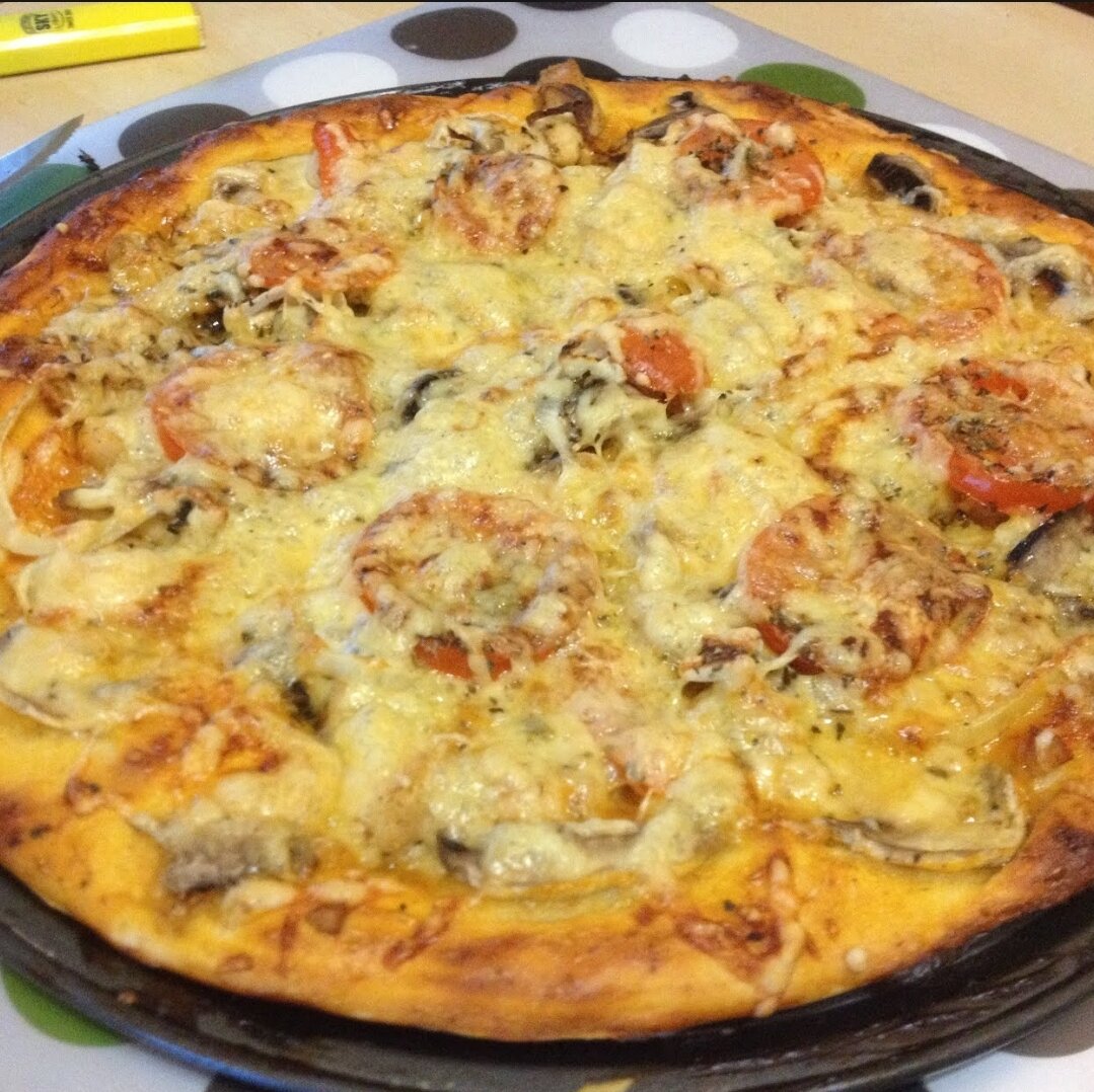 рецепт пицца домашняя грибная фото 88