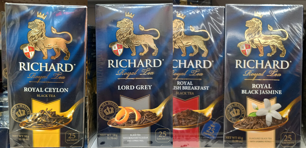 Чай «RICHARD» (фото автора)  