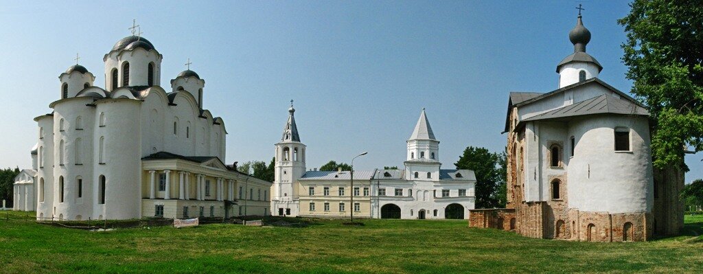 Церкви Ярославова Дворища Великий Новгород