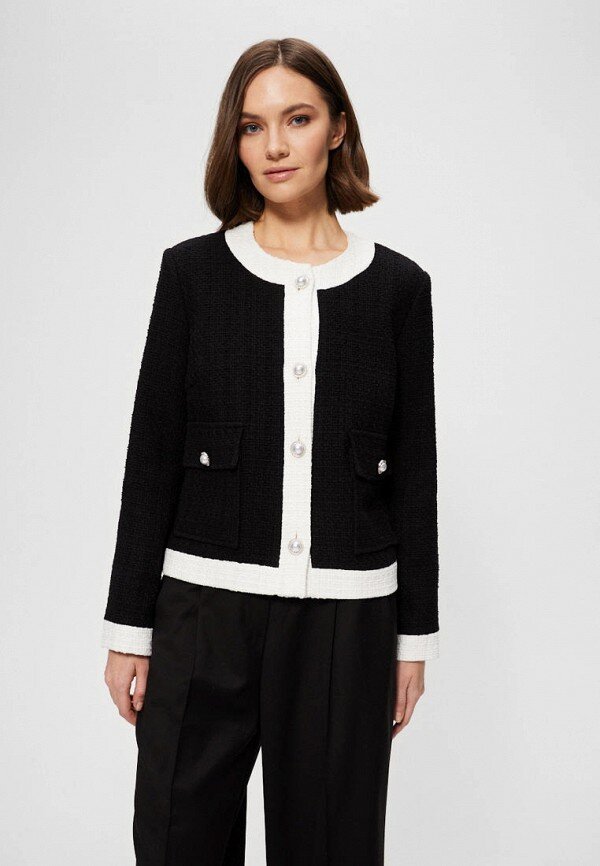 Жакет SashaOstrov в черном цвете
