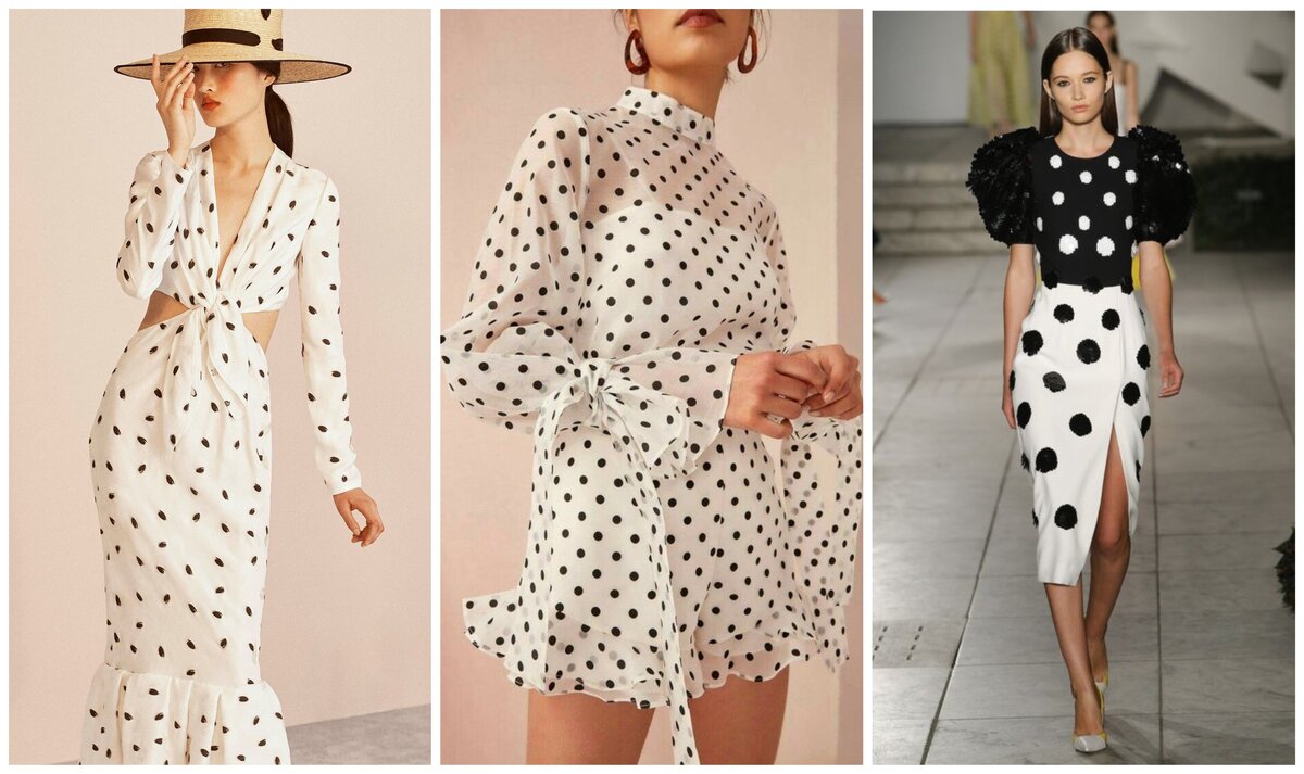 Обратите внимание, что горох сам по себе смотрится как ретро-тема и не требует  поддержки в виде начеса на волосах и дополнительных аксессуаров.