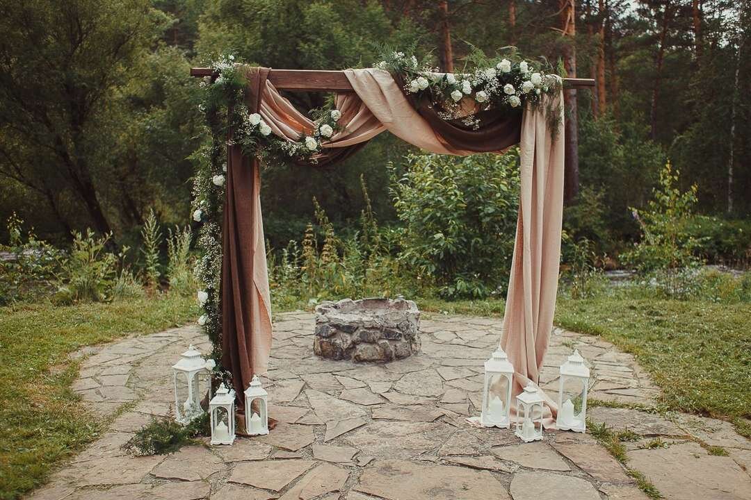 Свадебная арка своими руками. Виды свадебных арок
