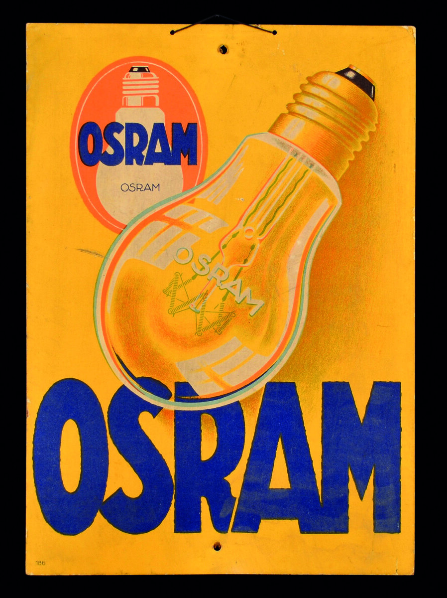 Ретро-постер Osram