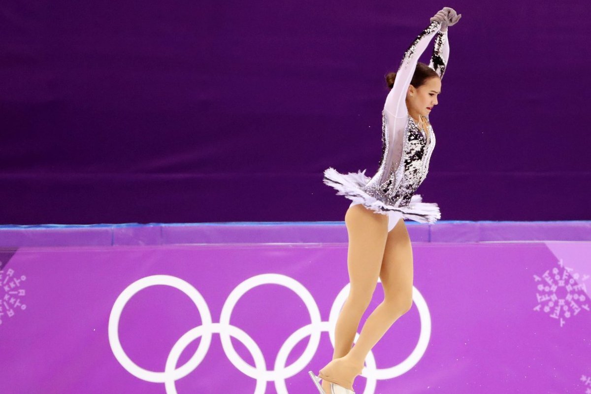 Алина Загитова. Олимпиада 2018.