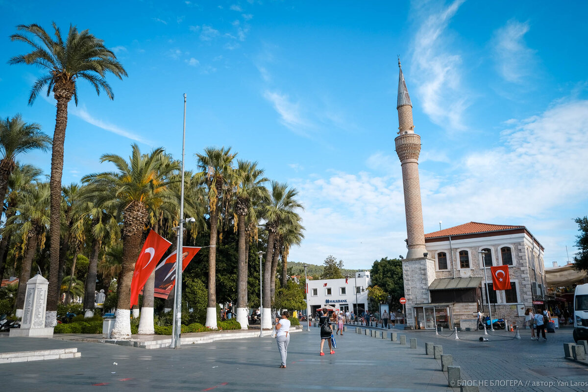 Как выглядит самый дорогой курортный город Турции. Бодрум в Октябре (много фото)