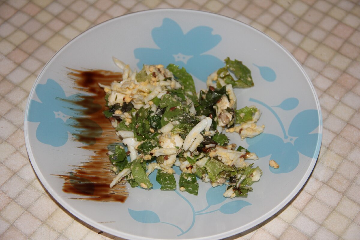 Легкий салат "Свежесть"