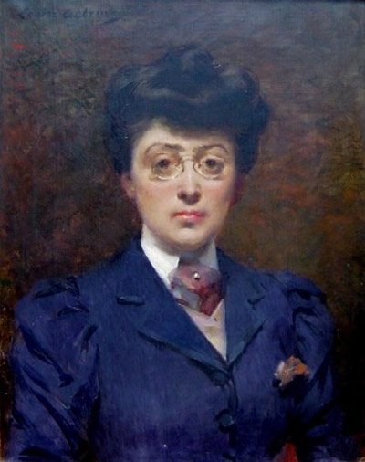 Луиза Аббема, автопортрет (около 1895)