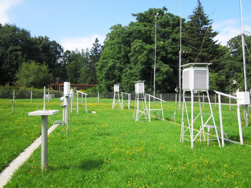 Метеоплощадка - один из источников начальных данных