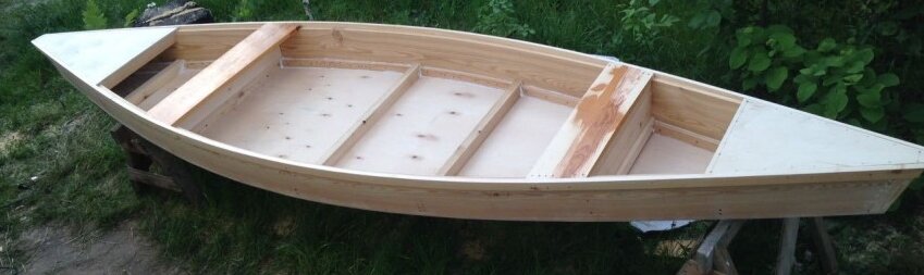 Как построить деревянную лодку своими руками