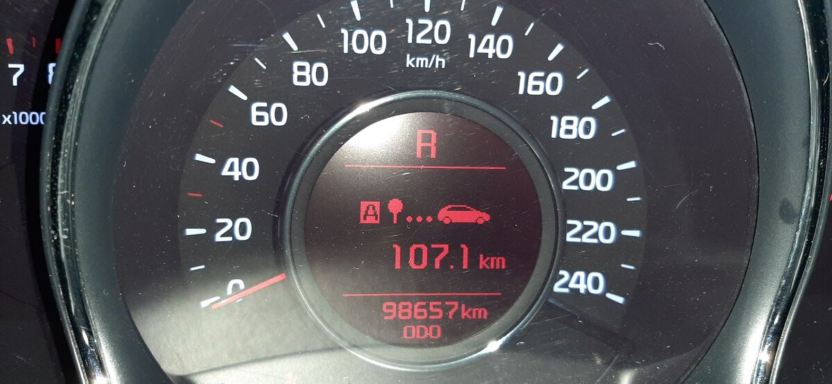 Мой пробег за понедельник