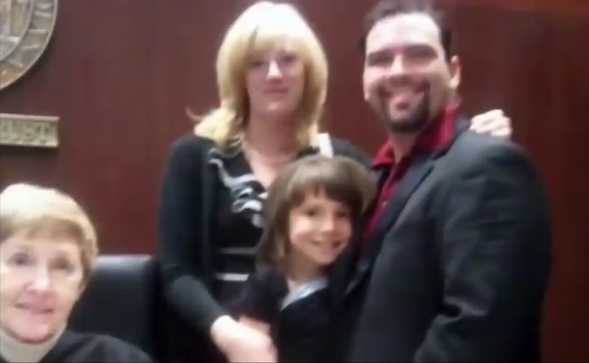 Кристина, Наталья и Майкл. 