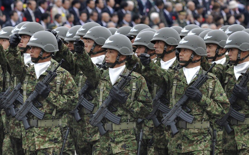 Армия Японии. Японские войска. Силы самообороны Японии. Японские военные. Лидеры армии в мире