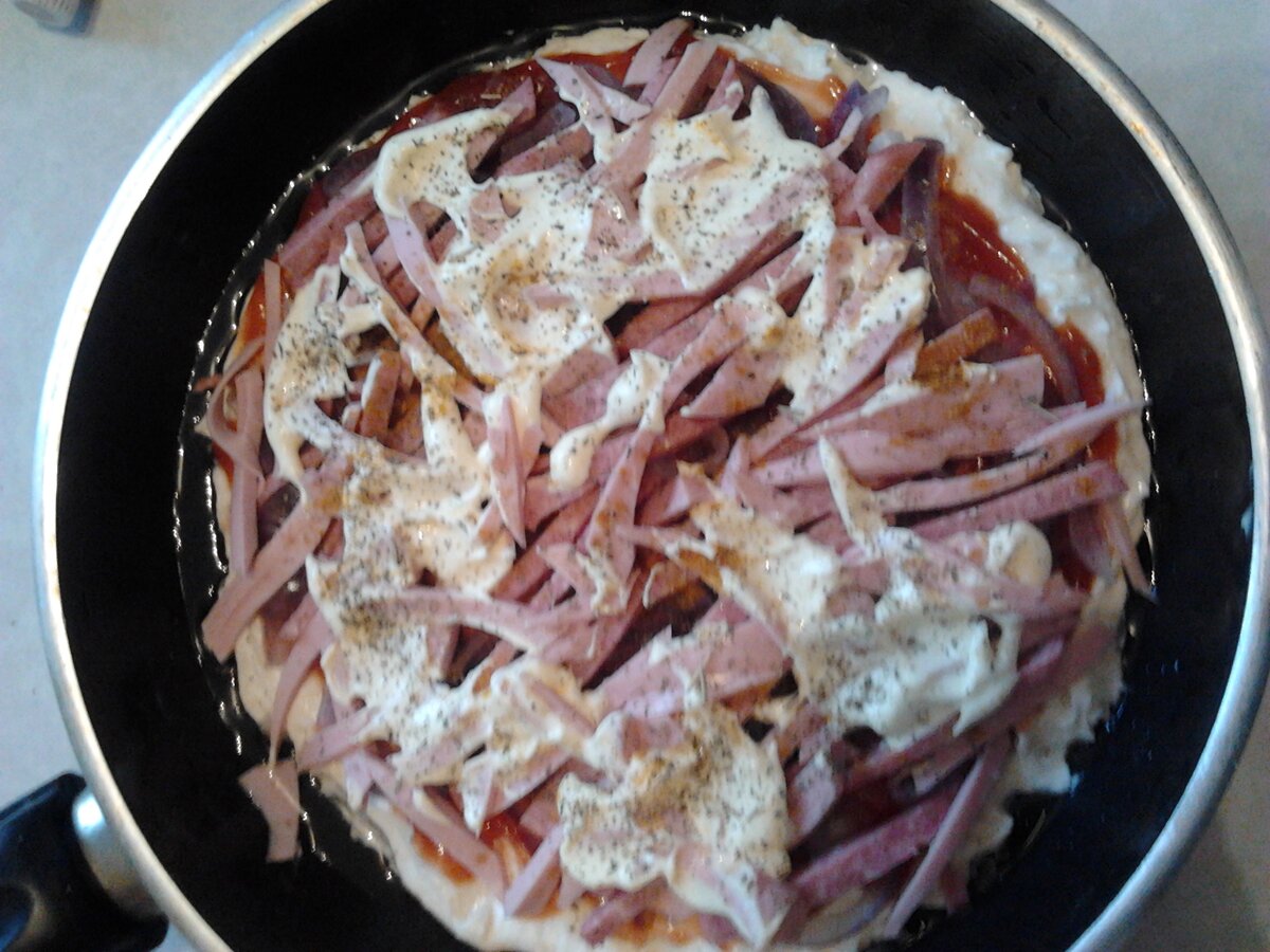 Чуток майонеза+ "Карри"