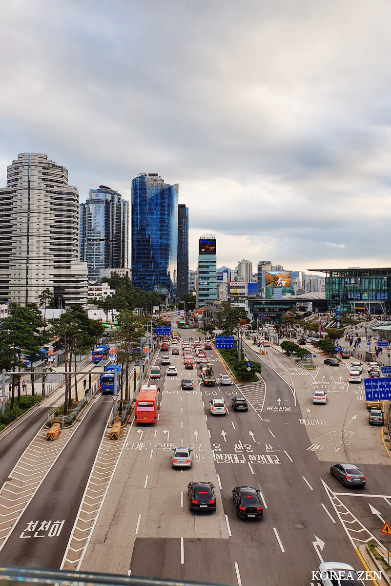 Вид со смотровой площадки парка