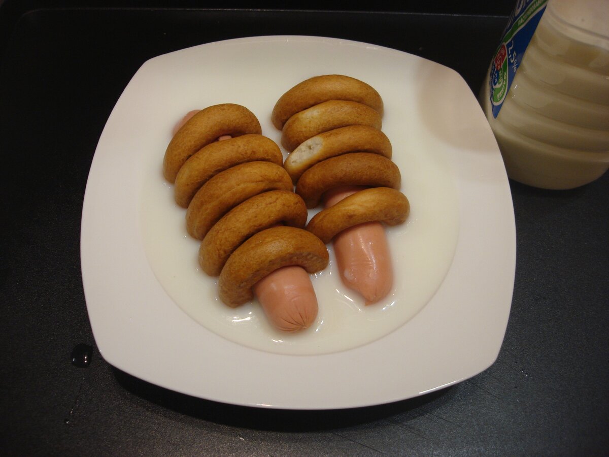 Фото сделано автором (замочила в молоке)