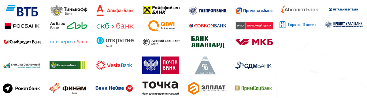 Список банков-участников СБП по состоянию на 23 декабря 2019 года. Данные: официальный сайт проекта