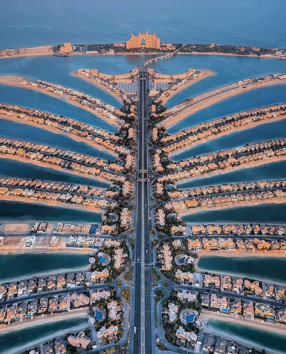 Burj Al Arab и Palm Jumeirah