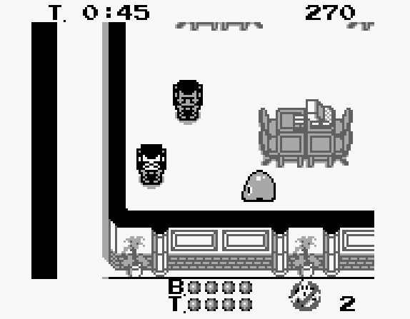 Пример разнообразия противников в «Ghostbusters II» на Game Boy