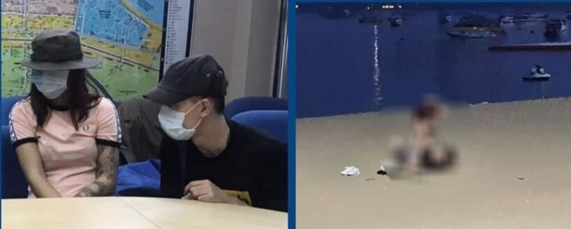 Роман Григоренко и Дарья Виноградова в полиции г.Паттайи