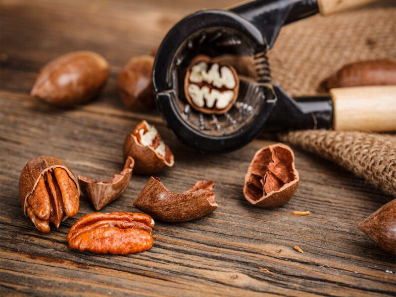 Польза орехов пекан для организма.