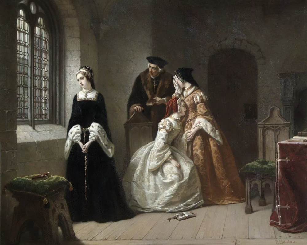 "Последние мгновения леди Джейн Грей"  Хендрик Якобус Шолтен