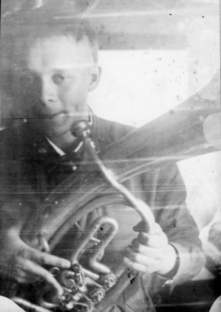 Я гостях у ребят из того самого оркестра, лето 1986-го