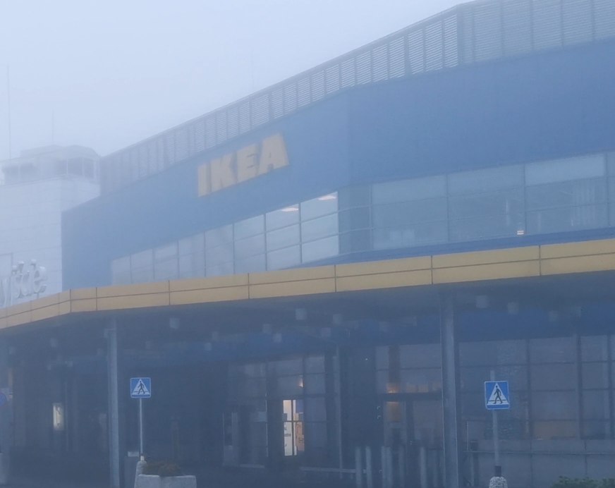 Польша встретила нас густым туманом. Фото автора