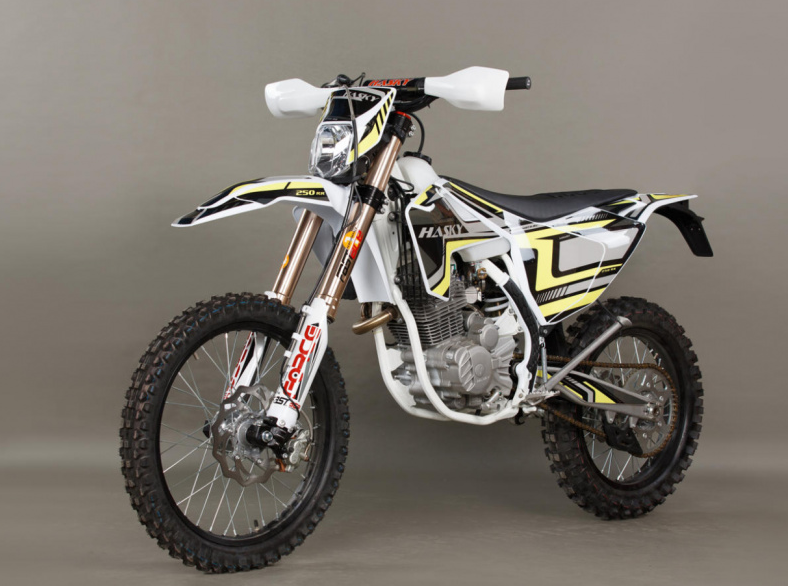 Бренд HASKY появился на рынке в 2019 году и основан профессиональными эндуристами, у которых сеть проката подобной техники. Ребята сгоняли в Китай,выбрали самое достойное из китайской техники по их мнению за вменяемые деньги - и привезли в Россию. Как будет дальше развиваться этот бренд покажет время. Данная техника прошла тест в прокате и хорошо себя зарекомендовала  без серьезных нареканий.  