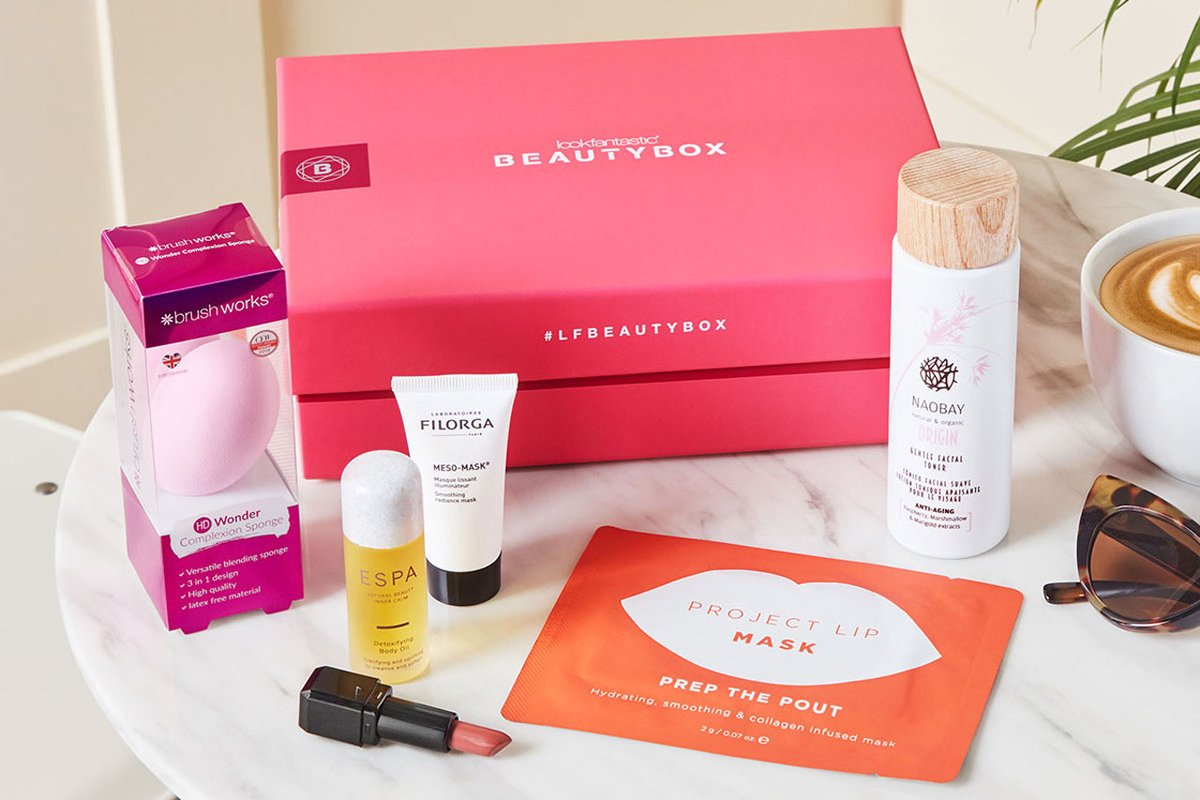 Пример Beauty Box от Lookfantastic