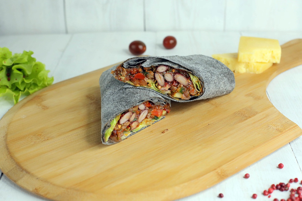 Буррито с говядиной. 